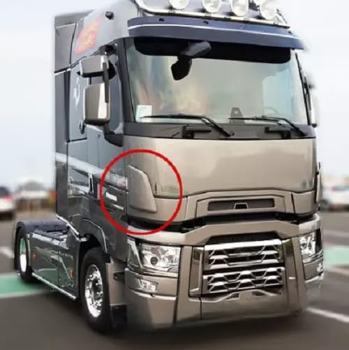 Déflecteurs de boue Renault Gamme T évitant les projections côtés gauche droit - 2