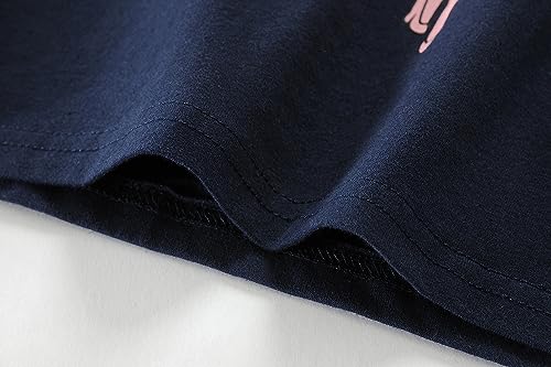 DDSOL Toddler Girls Pajamas Set Long Sleeve Pjs Baby Kids Sleepwear Cotton Warm Winter Jammies 1-7 Years4