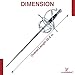 Armory Replicas Renaissance Medieval Rapier Combat Swept Hilt Sword Spiral