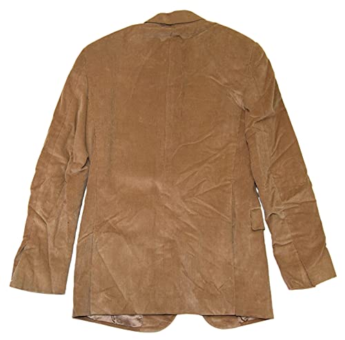 Ralph Lauren Polo Black Label Mens Brown Khaki Blazer Sport Coat Corduroy Italy3