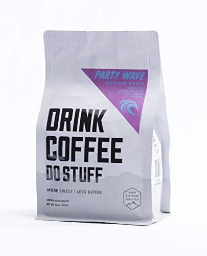 DRINK COFFEE DO STUFF Party Wave Café En Grano Tostado Medio miniatura 1