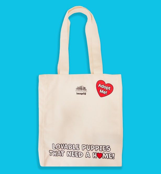 Bolso Tote Loungefly Pound Puppies 40 Aniversario miniatura 2