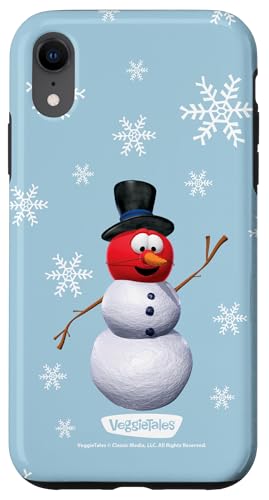 VeggieTales Let It Snow Bob The Tomato Snowman X}zP[X iPhone XR p