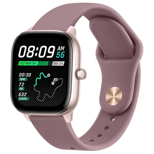 Oumida Correa 20mm para Amazfit GTS/GTS 2/ GTS 2 Mini/GTS 3/ GTS 4/ GTS 4 Mini/Amazfit Active para Mujer Hombre, Pulsera de Repuesto Suave Silicona para Amazfit Bip 3/ Bip 3 Pro/Bip S/Bip U Pro