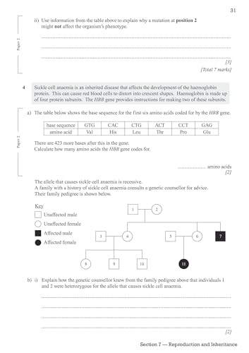 New Edexcel International GCSE Biology: Grade 8-9 Targeted Exam Practice Workbook (with answers) (CGP IGCSE 9-1 Revision)