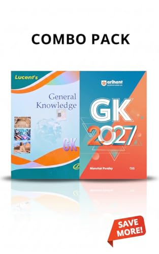 Image of Lucent's General Knowledge 2026 (Lucent's GK 2026) + Arihant General Knowledge 2027 (Arihant GK 2027) - [Set of 2 Books]