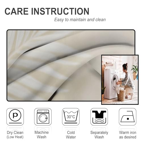 Rideau occultant thermique isolant anti-froid à oeillets beige - 8