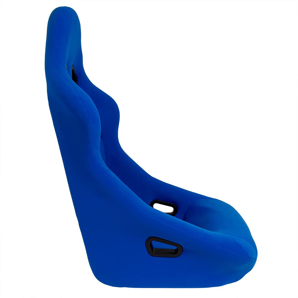 Sedile Sportivo 'Zandvoort' - Blu - Schienale Fisso - incl. Slitte