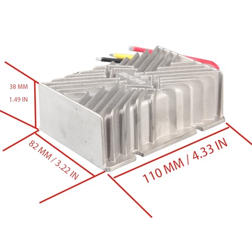 Image of 36V 48V 60V 72V 84V 96V 108V to 12V Step Down DC Converter 30A 360W Input(30V-120V) Buck Converter Transformer Reducer for Golf CART Scooters & Bicycles