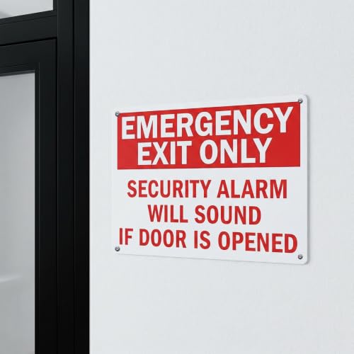 Señal de alarma sonora de salida de emergencia para pared de edificios comerciales 6
