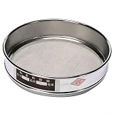 Edelstahl-Sieb 20cm Verchromter Rahmen Robust(50 Mesh)