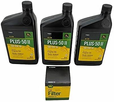 JohnDeereOEM Original Equipment 1023E/1025R/1026R Oil Change Kit - TY26674A