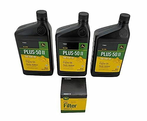 JohnDeereOEM Original Equipment 1023E/1025R/1026R Oil Change Kit - TY26674A