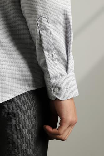 Image of Van Heusen Men's Cotton Slim Fit Durapress Superior Textured Shirt