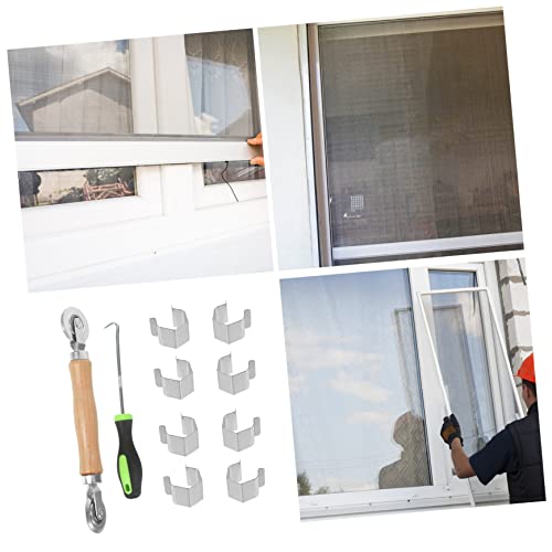 Kit profesional para instalar malla de ventana con rodillo miniatura 2