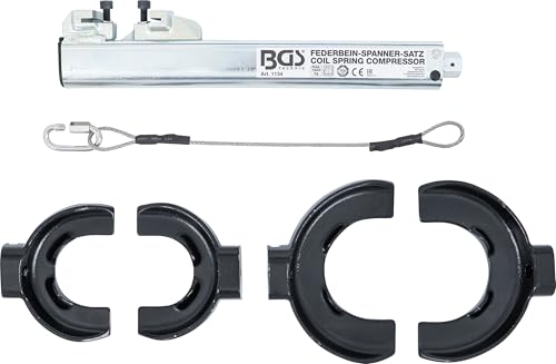BGS 1134 | Federspanner-Satz | 1500 kg | Fahrweksfeder | Montagespanner |Federbein | Federbeinsysteme