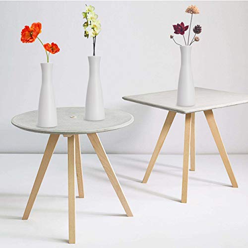 Tall Conic Composite Plastics Flower Vase, Small Bud Decorative Floral Vase Home Decor Centerpieces, Arranging Bouquets, Connected Tubes (Wide Caliber) - Image 6