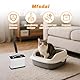 Mfsdai Katzenstreuschaufel mit Halter Katzenklo Schaufel Schnell Siebend Edelstahl Behälter Tiefer Schaufel mit Ergonomischer und Bequemer Griff Poop Sieben（Grau）