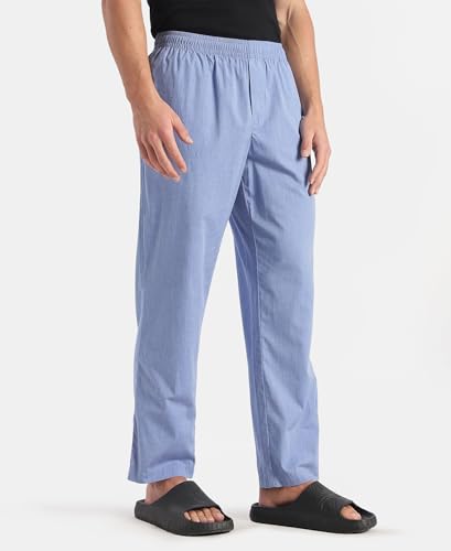 Image of Jockey RM09 Men's Super Combed Cotton Relaxed Fit Pyjama with Side Pockets