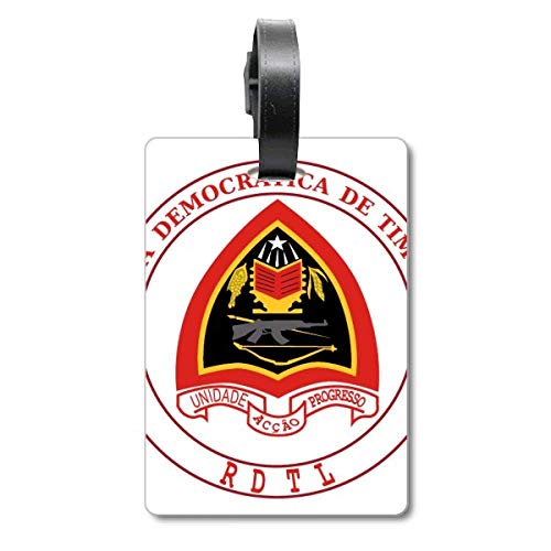 Étiquette d'identification pour sac Dili East Timor accessoire pour globe-trotteur