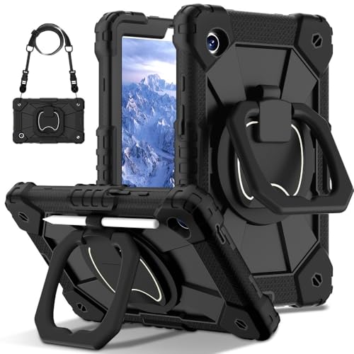 Coque Samsung Galaxy Tab S9 FE finies les rayures grâce au silicone rigide antichoc noir