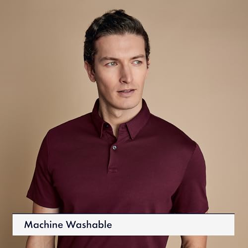 Charles Tyrwhitt Polo Shirts para Hombre – Polo Inteligente de Manga Corta – Jersey de Algodón con Cuello – Estilizado y Transpirable miniatura 6