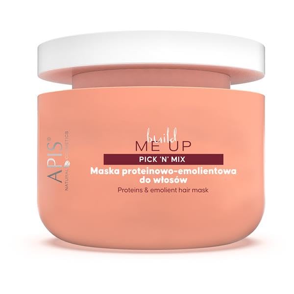 Apis Pick’N’Mix Protein‑Emollient Mask | Hair Repair | 250 ml