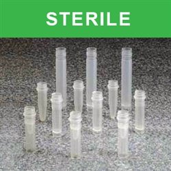 Nalgene Micro Packaging Vials, Sterile, 4.5ml Capacity, 12mm O.D. x 75mm H (Case of 1000)