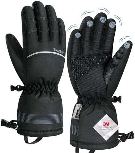 Wärmende Winter Thermohandschuhe Strick mit Thinsulate Innenfutter (40 g Wärmende Winter Thermohandschuhe Strick mit Thinsulate Innenfutter (40 g