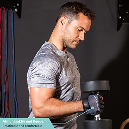 PULLUP & DIP Gym Gloves, Fitness Gloves with Palm Padding for Men and Women, Breathable Sports Gloves for Weight… - Image 5