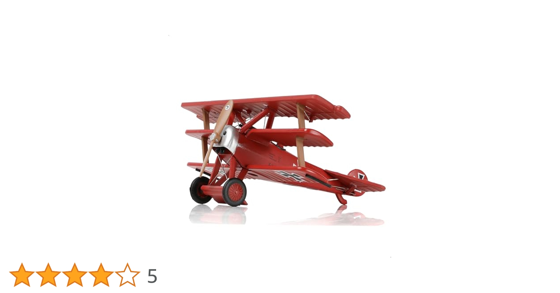 1/22 FOKKER DR-1 （フォッカー）(レッドバロン) 木製航空機模型 1/22 FOKKER DR-1 （フォッカー）(レッドバロン) 木製航空機模型