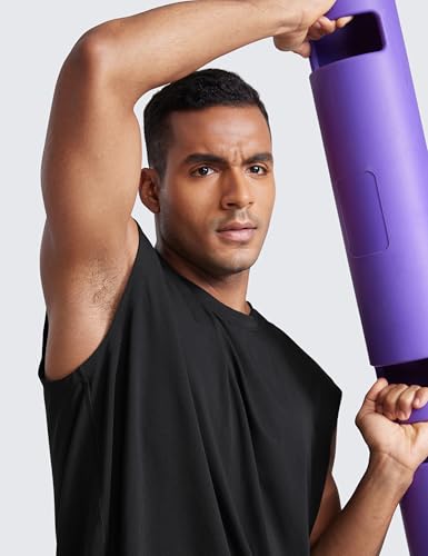 CRZ YOGA Mens Mesh Workout Tank Tops Quick Dry Breathable Running Athletic Training Sleeveless Muscle Shirts4