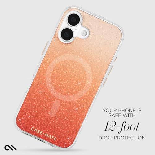 Image of Case-Mate iPhone 17 Case - Twinkle Orange Ombre