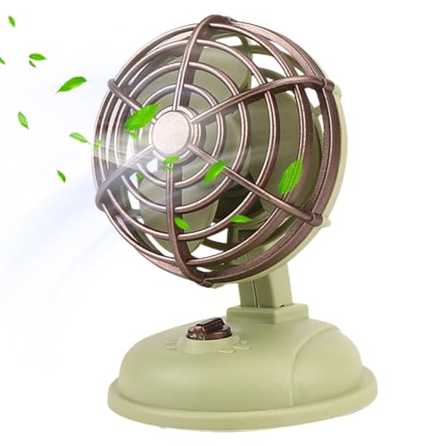 Mini Ventilador De Mesa | Accesorio De Escritorio Retro, Vientos Fuertes De Enfriamiento Con Ventilador De Cables Para Sala De Estar, Dormitorio, Viaje, Campamento, Automóvil Entrega El Nuevo Viento C Mini Ventilador De Mesa | Accesorio De Escritorio Retro, Vientos Fuertes De Enfriamiento Con Ventilador De Cables Para Sala De Estar, Dormitorio, Viaje, Campamento, Automóvil Entrega El Nuevo Viento C
