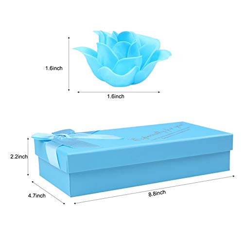 Rotumaty TFBS-06 18 Pcs Floral Scented Bath Soap Rose Flower Petals thumb #2