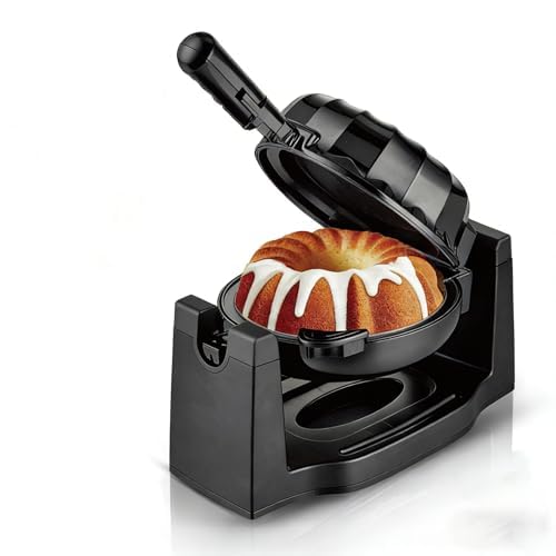 Maszyna Do Pieczenia Ciast 1800 W – Elektryczna Mini Maszyna Do Wypieku Ciast Lawowych Z Powłoką Nieprzywierającą I Lampką Kontrolną Temperatury Do Domowego Pieczenia I Deserów