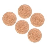 UKCOCO 5 Stück Teiliges Holz Kickerbälle Leichte Langlebige Tischfußballbälle aus Holz für Indoor Kickertisch Geräuscharm Kompakt und Einfach zu Lagern für Schnelle Matches