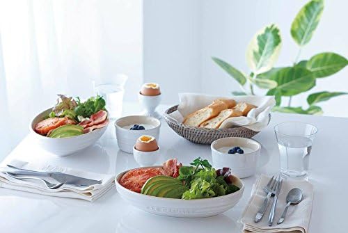 Amazon Co Jp ル クルーゼ Le Creuset ボウル オーバル ボール 23 Cm ホワイトラスター 耐熱 耐冷 電子レンジ オーブン 対応 2個 セット 日本正規販売品 ホーム キッチン