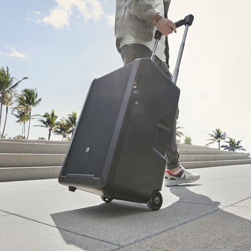 LD Systems ANNY 10 - mobiler PA-Lautsprecher mit Akku und Mixer, schwarz