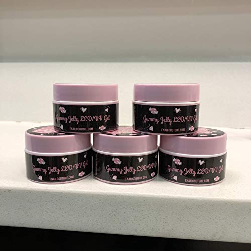 Exclusive Nail Couture Gummy Jelly UV/LED Gel (5 Packs) Original