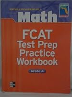 Math Fcat Test Prep Practice Workbook, Grade 4 [Paperback] 0021042128 Book Cover