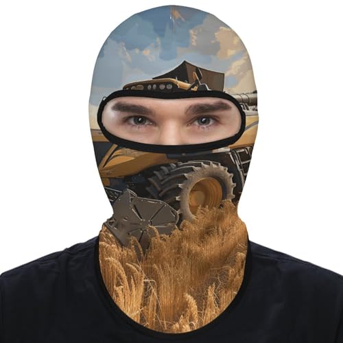 Balaclava para Tractor de Granja, Máscara Facial para Hombres y Mujeres, Protección Solar Transpirable con Cubierta Total de la Cabeza para Senderismo, Ciclismo, Correr, Conducir miniatura 1