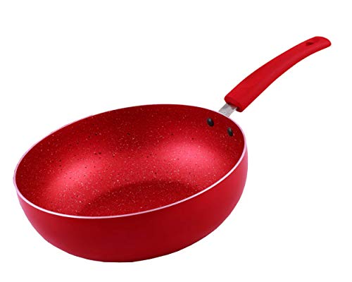 Image of Nirlon Non Stick Induction Base Dishwasher Safe Aluminium Deep Kadhai