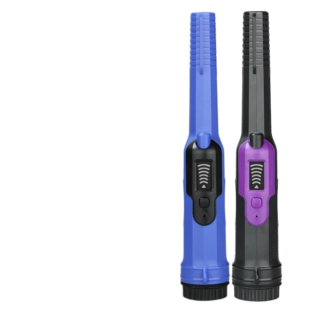 Détecteur de Métaux, Détecteur de métaux for la Chasse au trésor en Plein air, Petit détecteur Portable(Purple)