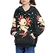 YORXINGY Cute Hoodies for Girls Boys 6-8 Three Axolotl Girls' Fashion Hoodies & Sweatshirts Kids Hooded Pullover Size 6-8 Youth Soft Athletic Sweatshirt Oversized Hoodie Warm Pullover Top