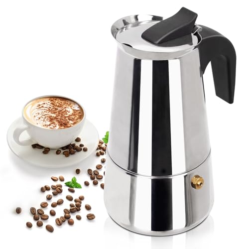 Mogrecha 4 Cup 200ml Moka Pot...
