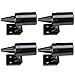 Produktbild Mirrwin Ultrasonic Whistle Wild Alert Wild Whistle Car Alert Whistle Deer Whistle Ultrasonic Sound 4 Stück Schwarz for Car Truck Vehicle Motorbike Driving Out Warning Animals Protect Devices