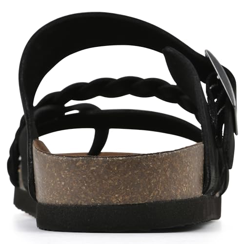 Image of White Mountain Women's Hazy Braided Footbed Sandal