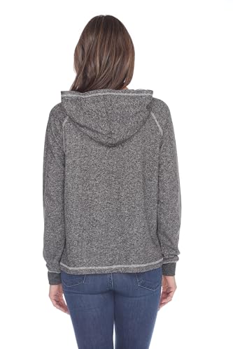 long Sleeve Zip Hoodie Women Cotton Blend Pocket long Sleeve Jacket，Comfortable FrenchTerry Hoodie for Everyday3