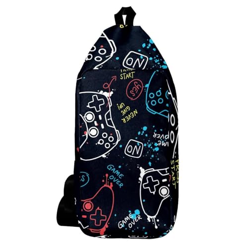 Sac à dos de voyage Game over bandoulière homme femme randonnée léger